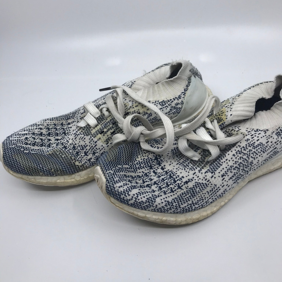 Adidas Ultra Boost Gray White Sneakers Size 6F/5M - Picture 5 of 8